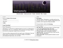 Tablet Screenshot of metroplexity.com